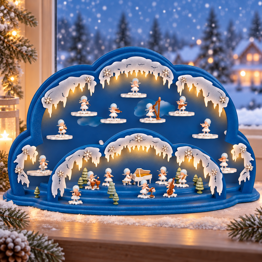 Drechslerei Kuhnert | Lighted Cloud for Little Snowflakes