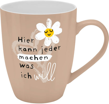 Sheepworld Becher mit Spruch | 350ml | Motiv "Nett kann ich auch..."