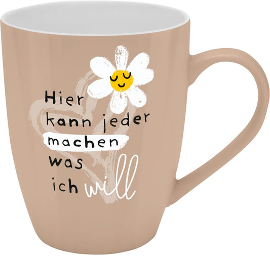 Sheepworld Becher mit Spruch | 350ml | Motiv "Nett kann ich auch..."