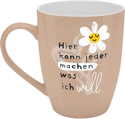 Sheepworld Becher mit Spruch | 350ml | Motiv "Nett kann ich auch..."