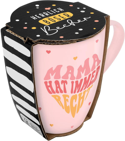 Sheepworld Mug with Saying | 350ml | Design "Mom is always right"