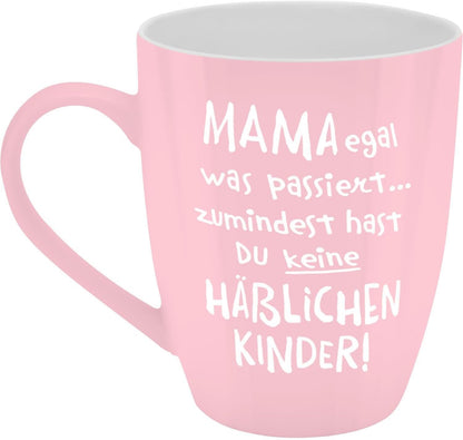 Sheepworld Mug with Saying | 350ml | Design "Mama egal"