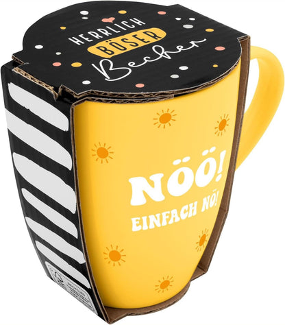 Sheepworld Becher mit Spruch | 350ml | Motiv "Nöö! Einfach Nö!"