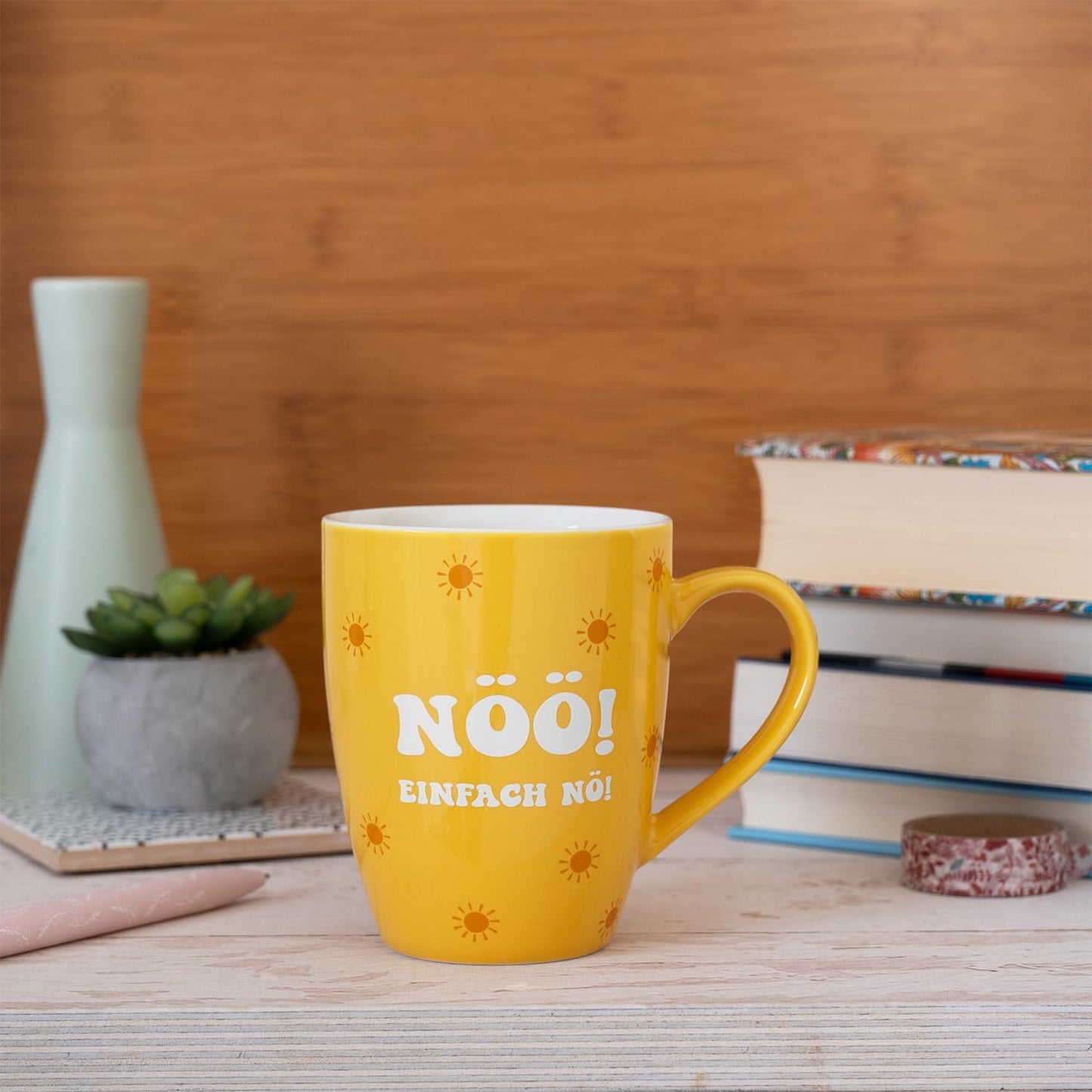 Sheepworld Becher mit Spruch | 350ml | Motiv "Nöö! Einfach Nö!"