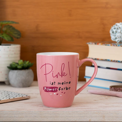Sheepworld Mug with Saying | 350ml | "Pink" Design