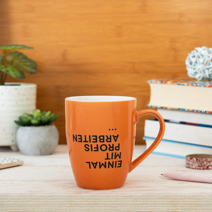 Sheepworld Mug with Saying | 350ml | "Professionals" Design