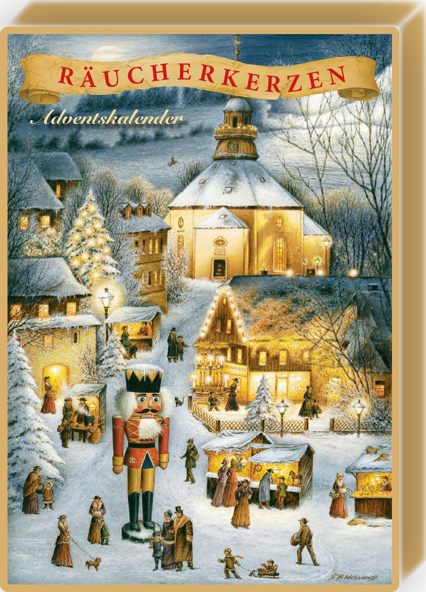 Incense Cone Advent Calendar, Design: Seiffen