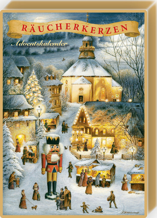 Incense Cone Advent Calendar, Design: Seiffen