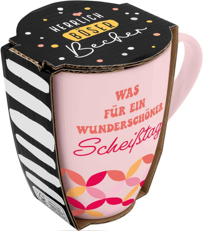Sheepworld Mug with Saying | 350ml | Design "Shitty Day"