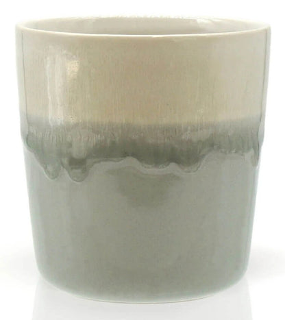 Mea-Living STONEWARE Mug | "SMILE" | grey | handmade stoneware | 280 ml