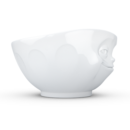 FIFTYEIGHT PRODUCTS / Tassen / Schale „Grinsend (Porzellan, 500ml, weiß, Made in Germany)