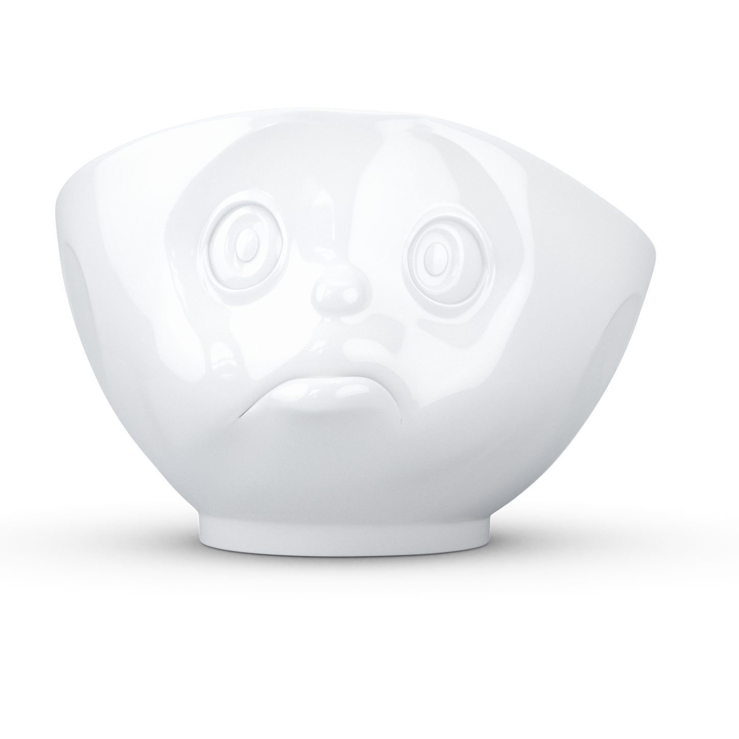FIFTYEIGHT PRODUCTS / Mugs / "Pouting" Bowl (Porcelain, 500ml, white, Made in Germany)