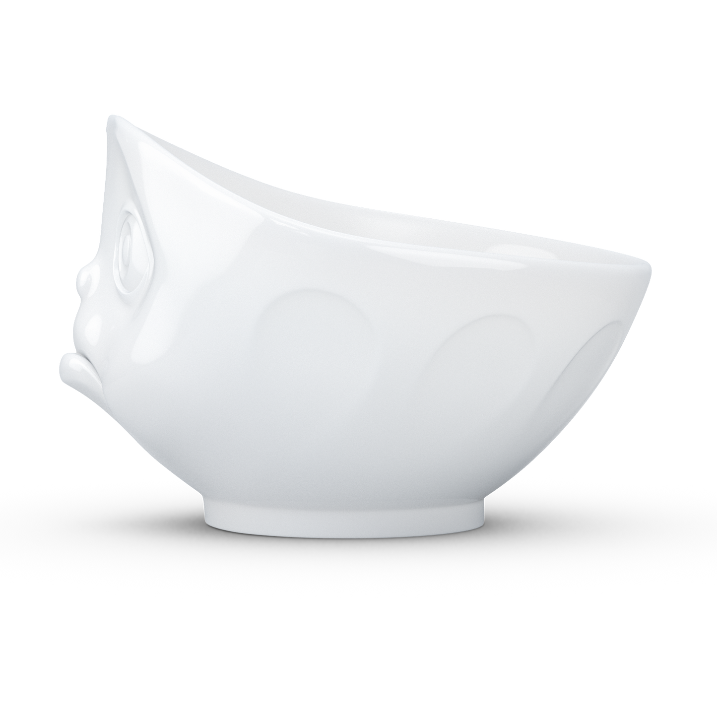 FIFTYEIGHT PRODUCTS / Mugs / "Pouting" Bowl (Porcelain, 500ml, white, Made in Germany)