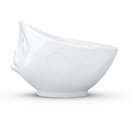 FIFTYEIGHT PRODUCTS / Mugs / "Pouting" Bowl (Porcelain, 500ml, white, Made in Germany)