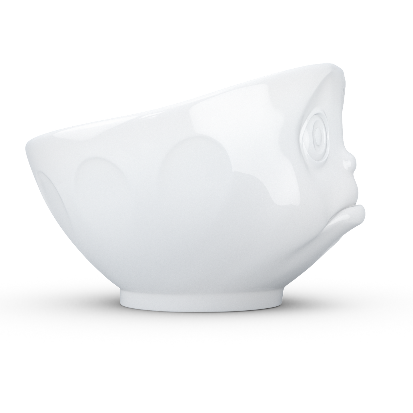 FIFTYEIGHT PRODUCTS / Mugs / "Pouting" Bowl (Porcelain, 500ml, white, Made in Germany)