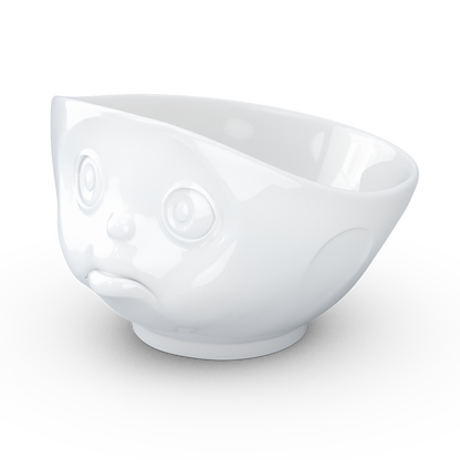 FIFTYEIGHT PRODUCTS / Mugs / "Pouting" Bowl (Porcelain, 500ml, white, Made in Germany)