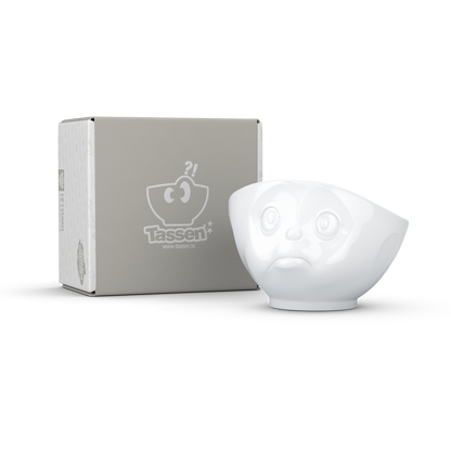FIFTYEIGHT PRODUCTS / Mugs / "Pouting" Bowl (Porcelain, 500ml, white, Made in Germany)