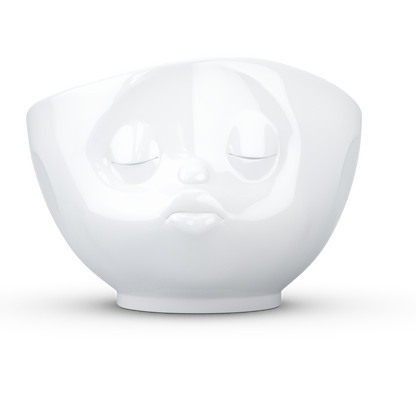 FIFTYEIGHT PRODUCTS / Tassen / Schale „Küssend“ (Porzellan, 500ml, weiß, Made in Germany)