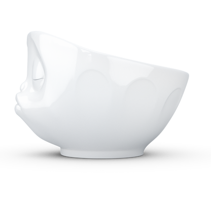 FIFTYEIGHT PRODUCTS / Tassen / Schale „Küssend“ (Porzellan, 500ml, weiß, Made in Germany)