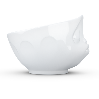 FIFTYEIGHT PRODUCTS / Tassen / Schale „Küssend“ (Porzellan, 500ml, weiß, Made in Germany)