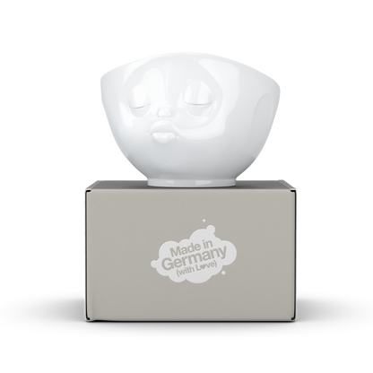 FIFTYEIGHT PRODUCTS / Tassen / Schale „Küssend“ (Porzellan, 500ml, weiß, Made in Germany)
