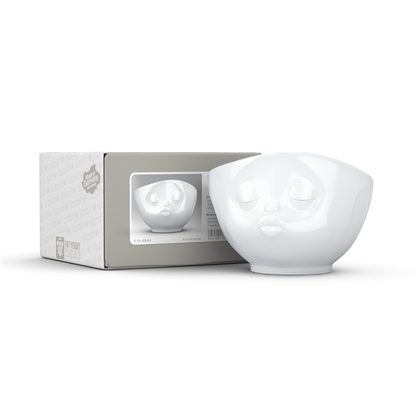 FIFTYEIGHT PRODUCTS / Tassen / Schale „Küssend“ (Porzellan, 500ml, weiß, Made in Germany)