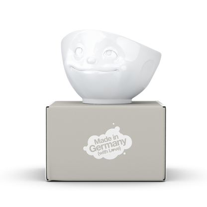 FIFTYEIGHT PRODUCTS / Bowl "Dreamy" (Porcelain, 500ml, white, Made in Germany)