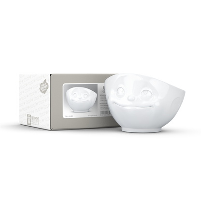 FIFTYEIGHT PRODUCTS / Bowl "Dreamy" (Porcelain, 500ml, white, Made in Germany)