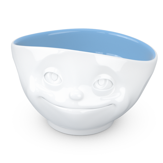 FIFTYEIGHT PRODUCTS / Mugs / Bowl "Dreamy" (Porcelain, 500ml, white, ocean inside, Made in Germany)