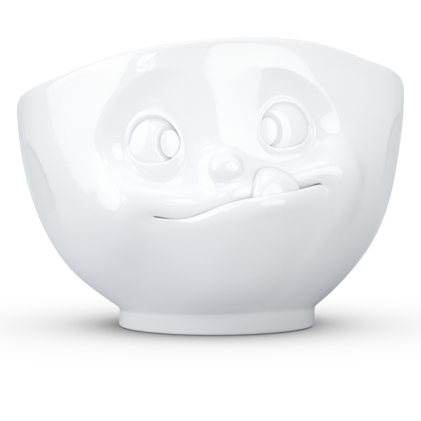 FIFTYEIGHT PRODUCTS / Cups / Bowl "Delicious" (porcelain, 500ml, white, Made in Germany)