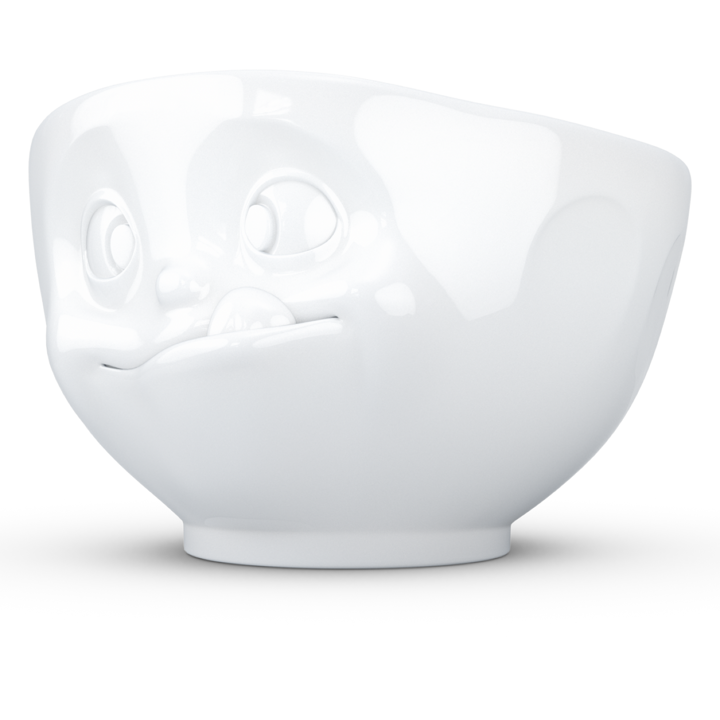 FIFTYEIGHT PRODUCTS / Cups / Bowl "Delicious" (porcelain, 500ml, white, Made in Germany)