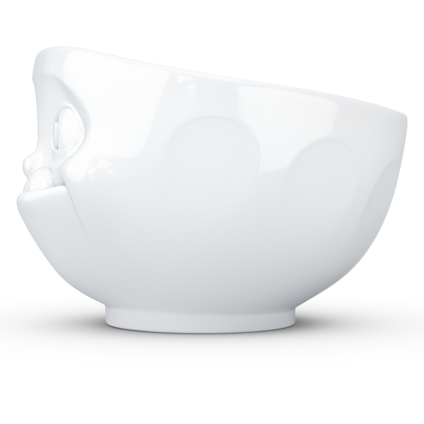 FIFTYEIGHT PRODUCTS / Cups / Bowl "Delicious" (porcelain, 500ml, white, Made in Germany)