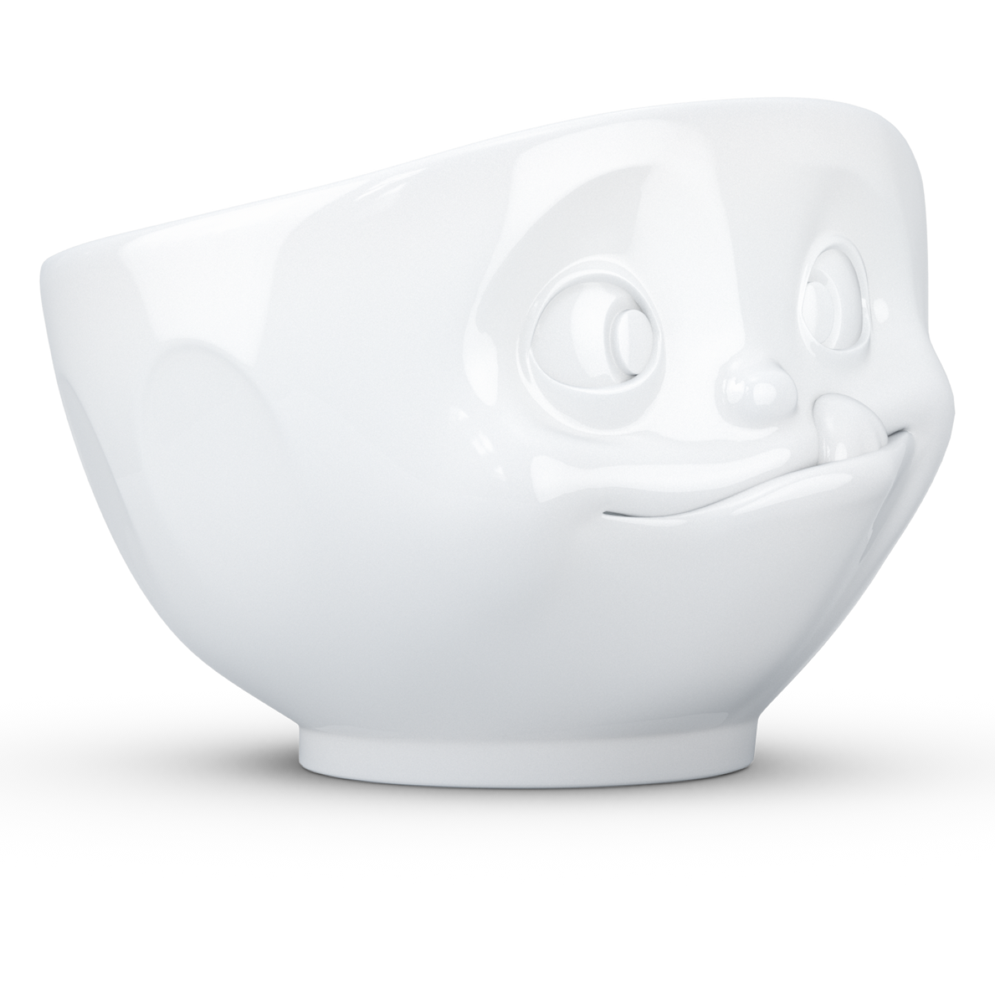 FIFTYEIGHT PRODUCTS / Cups / Bowl "Delicious" (porcelain, 500ml, white, Made in Germany)