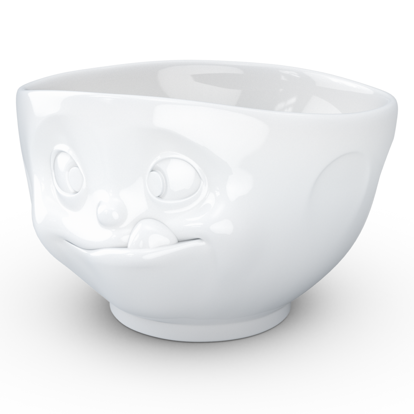 FIFTYEIGHT PRODUCTS / Cups / Bowl "Delicious" (porcelain, 500ml, white, Made in Germany)