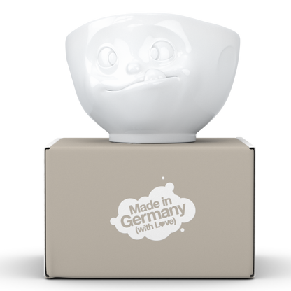 FIFTYEIGHT PRODUCTS / Cups / Bowl "Delicious" (porcelain, 500ml, white, Made in Germany)