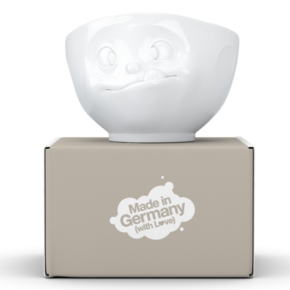 FIFTYEIGHT PRODUCTS / Tazze / Ciotola "Gustoso" (Porcellana, 500ml, bianca, interno pino, Made in Germany)