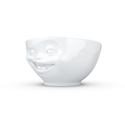 FIFTYEIGHT PRODUCTS / Bowl white 500 ml, Winking, (Porcelain, 500ml, White, Made in Germany)