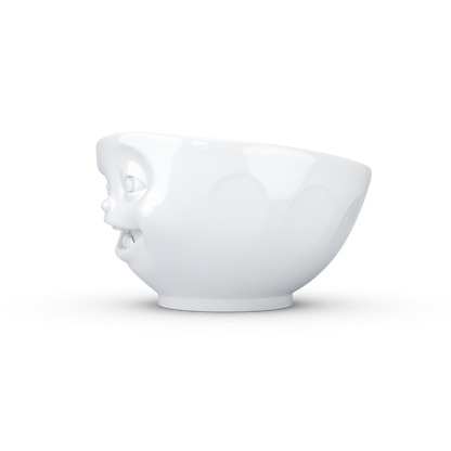 FIFTYEIGHT PRODUCTS / Bowl white 500 ml, Winking, (Porcelain, 500ml, White, Made in Germany)