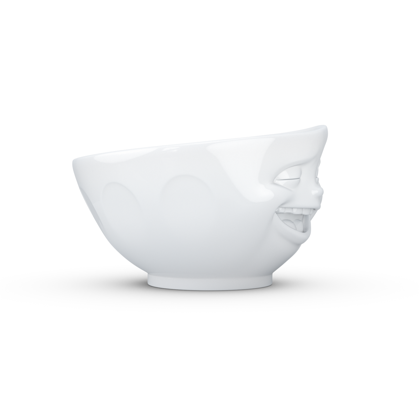 FIFTYEIGHT PRODUCTS / Bowl white 500 ml, Winking, (Porcelain, 500ml, White, Made in Germany)