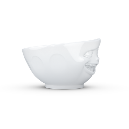 FIFTYEIGHT PRODUCTS / Bowl white 500 ml, Winking, (Porcelain, 500ml, White, Made in Germany)