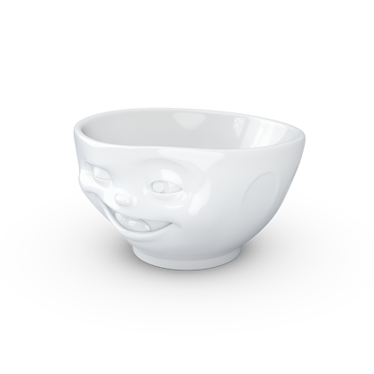 FIFTYEIGHT PRODUCTS / Bowl white 500 ml, Winking, (Porcelain, 500ml, White, Made in Germany)