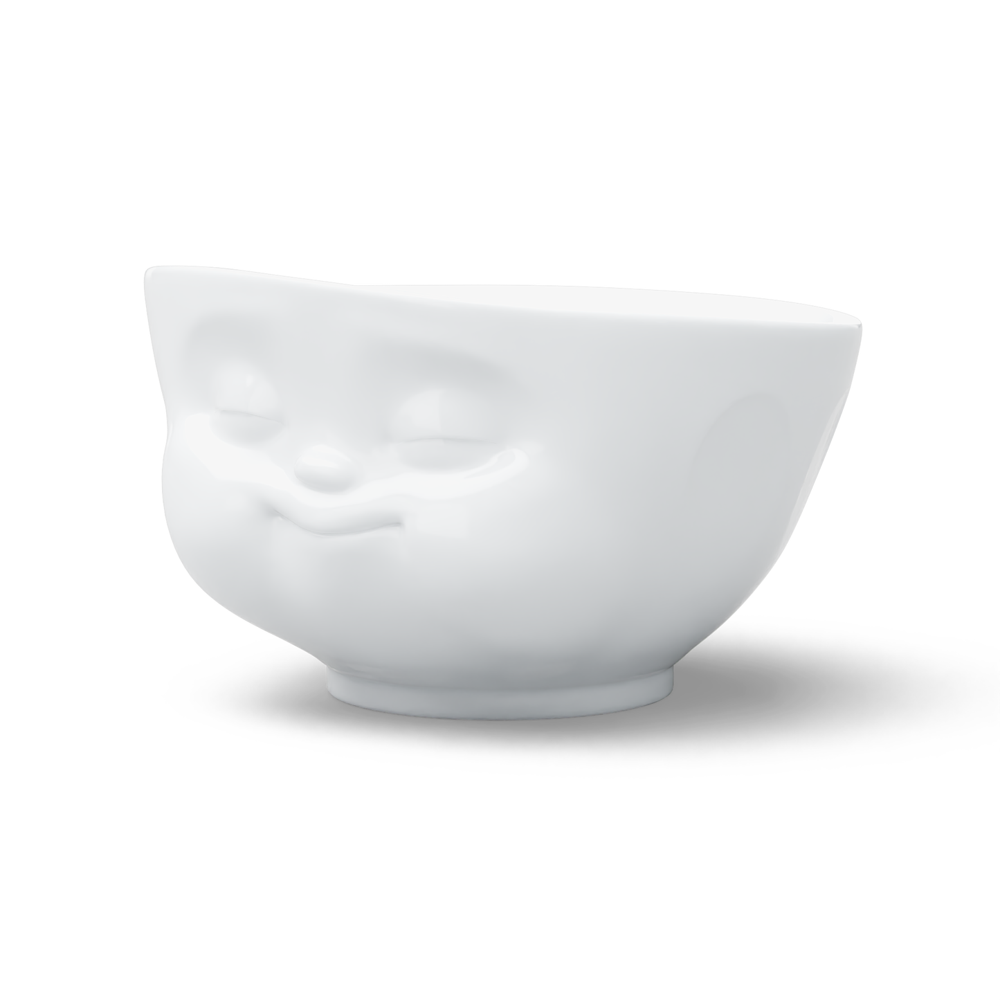 FIFTYEIGHT PRODUCTS / "Munching" Bowl (Porcelain, 500 ml, white, Made in Germany)