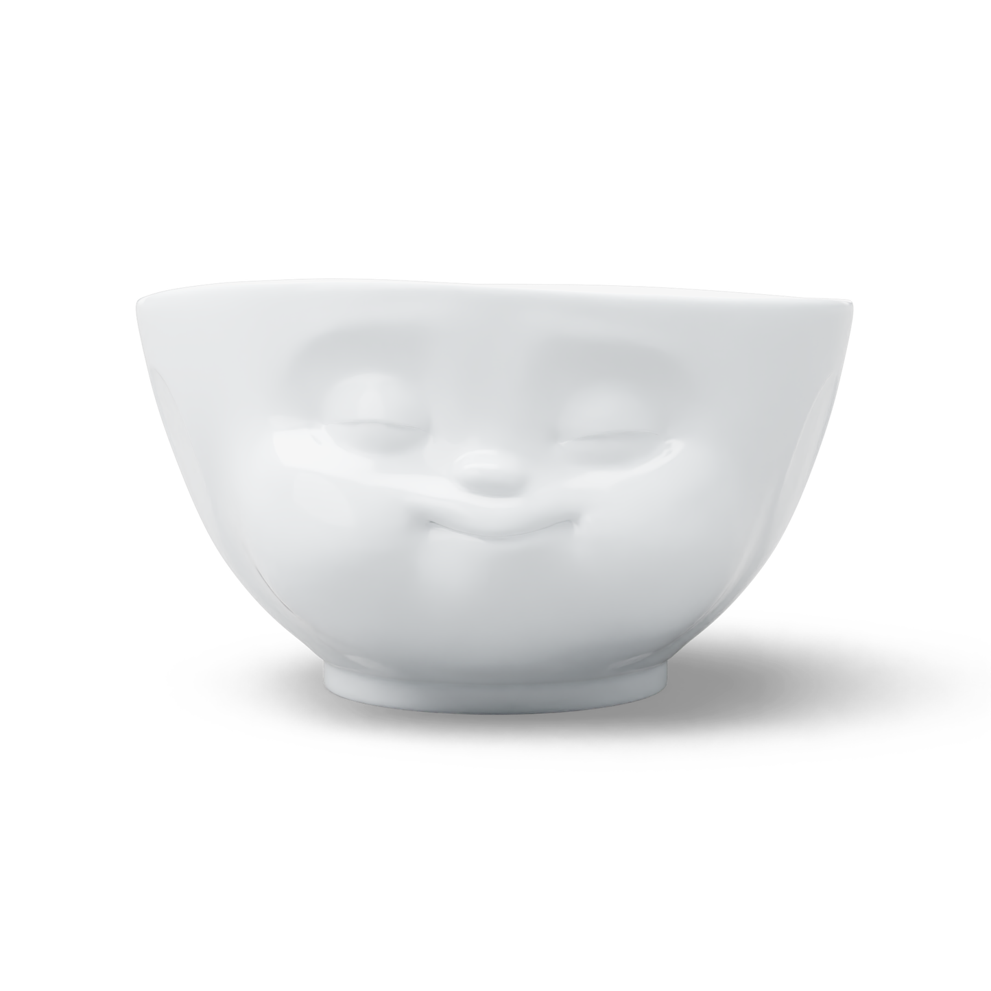 FIFTYEIGHT PRODUCTS / "Munching" Bowl (Porcelain, 500 ml, white, Made in Germany)