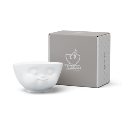 FIFTYEIGHT PRODUCTS / "Munching" Bowl (Porcelain, 500 ml, white, Made in Germany)