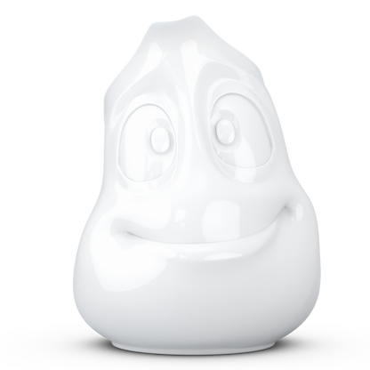 FIFTYEIGHT PRODUCTS / Jug "Drollig" (Porcelain, 350 ml, White, Made in Germany)