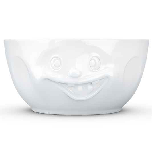 FIFTYEIGHT PRODUCTS / Bowl "Crazy" (Porcelain, 2600 ml, white, Made in Germany)