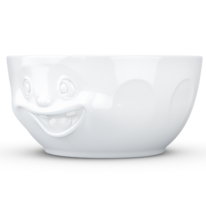 FIFTYEIGHT PRODUCTS / Bowl "Crazy" (Porcelain, 2600 ml, white, Made in Germany)