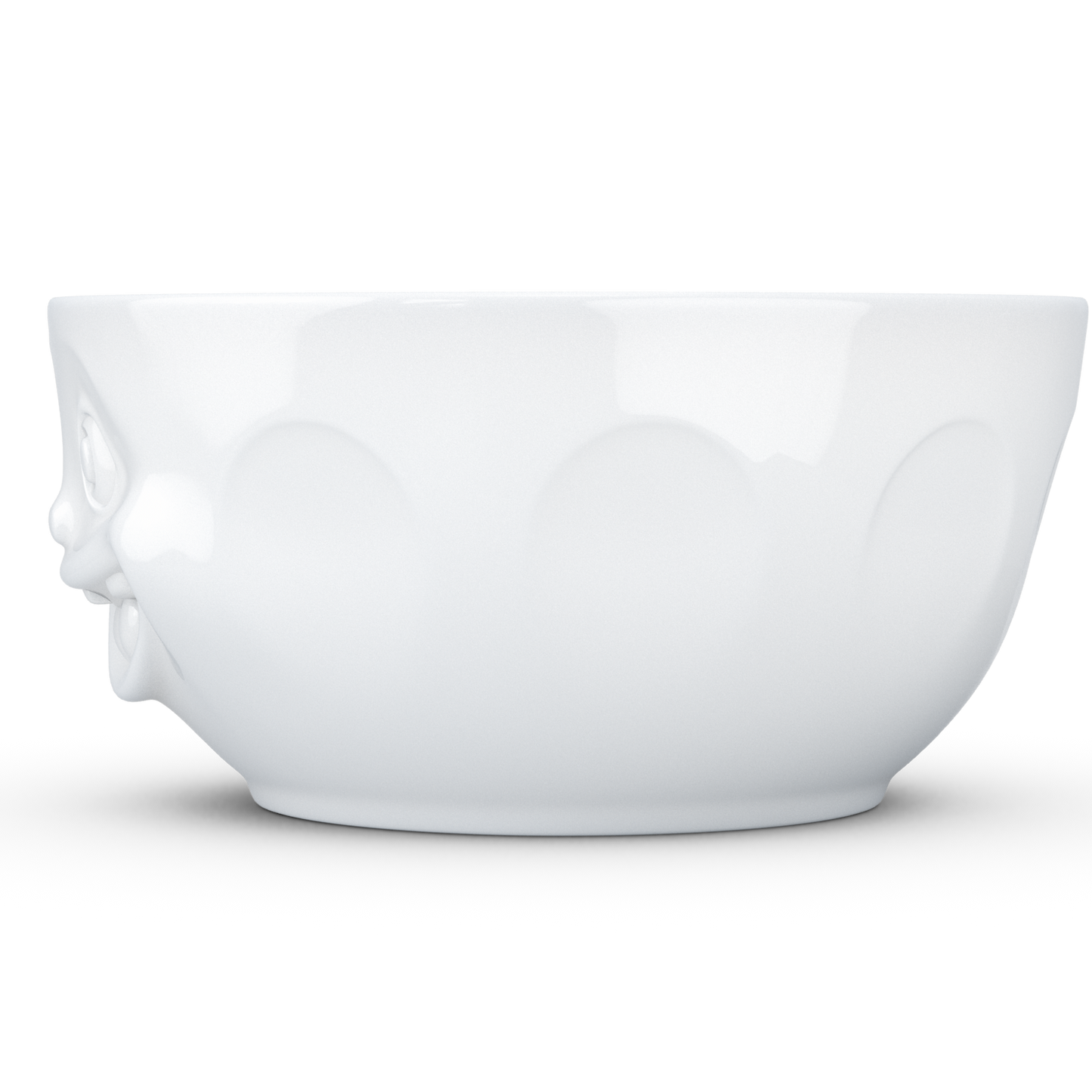 FIFTYEIGHT PRODUCTS / Bowl "Crazy" (Porcelain, 2600 ml, white, Made in Germany)