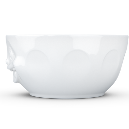 FIFTYEIGHT PRODUCTS / Bowl "Crazy" (Porcelain, 2600 ml, white, Made in Germany)