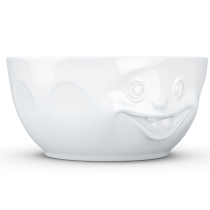 FIFTYEIGHT PRODUCTS / Bowl "Crazy" (Porcelain, 2600 ml, white, Made in Germany)